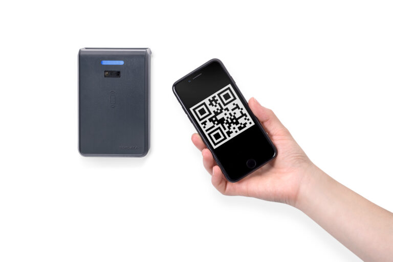 Controle de acesso QR Code smart phone